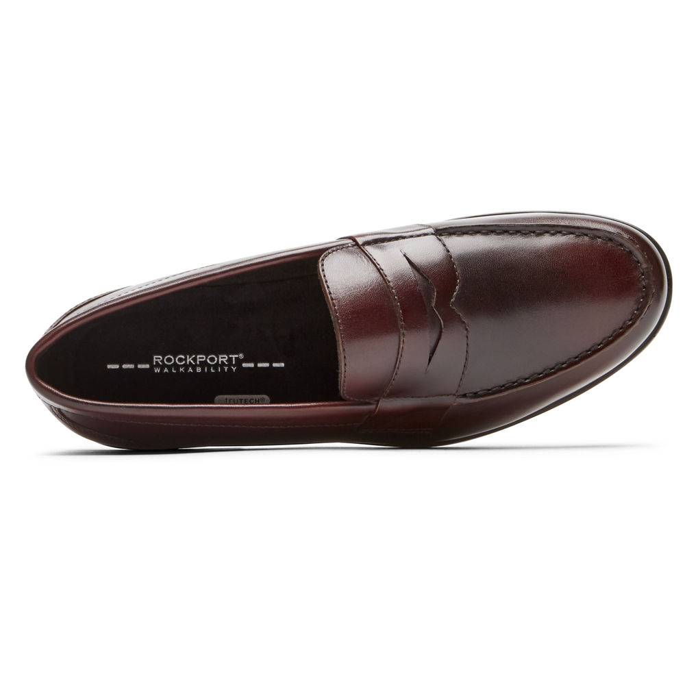 Rockport Loafers Herre Mørke Brune - Classic Penny - SFYL65483